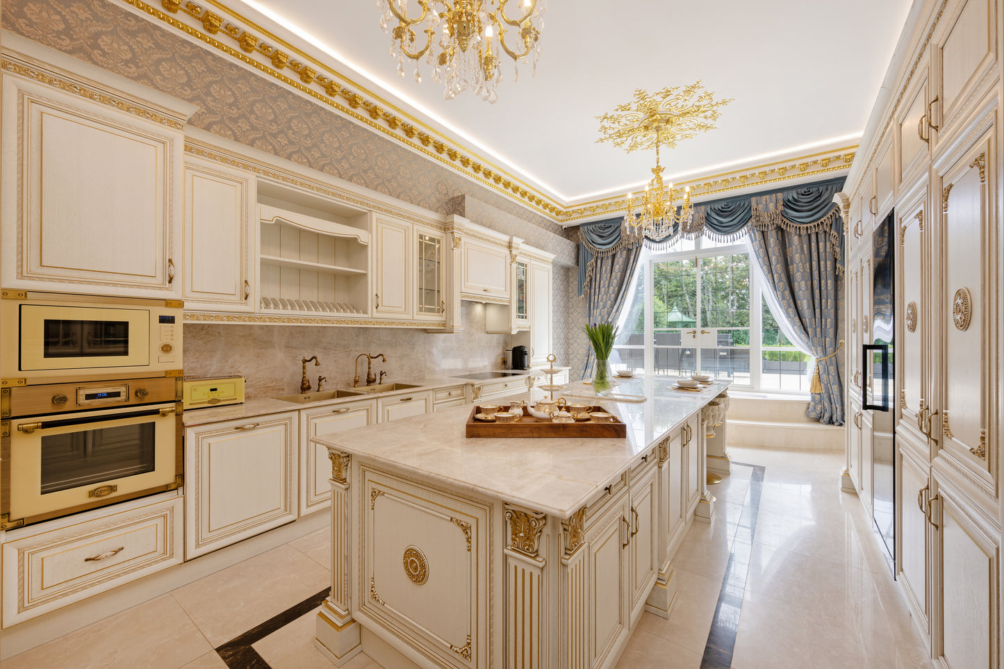 Baroque Ornate Versailles Palace North London