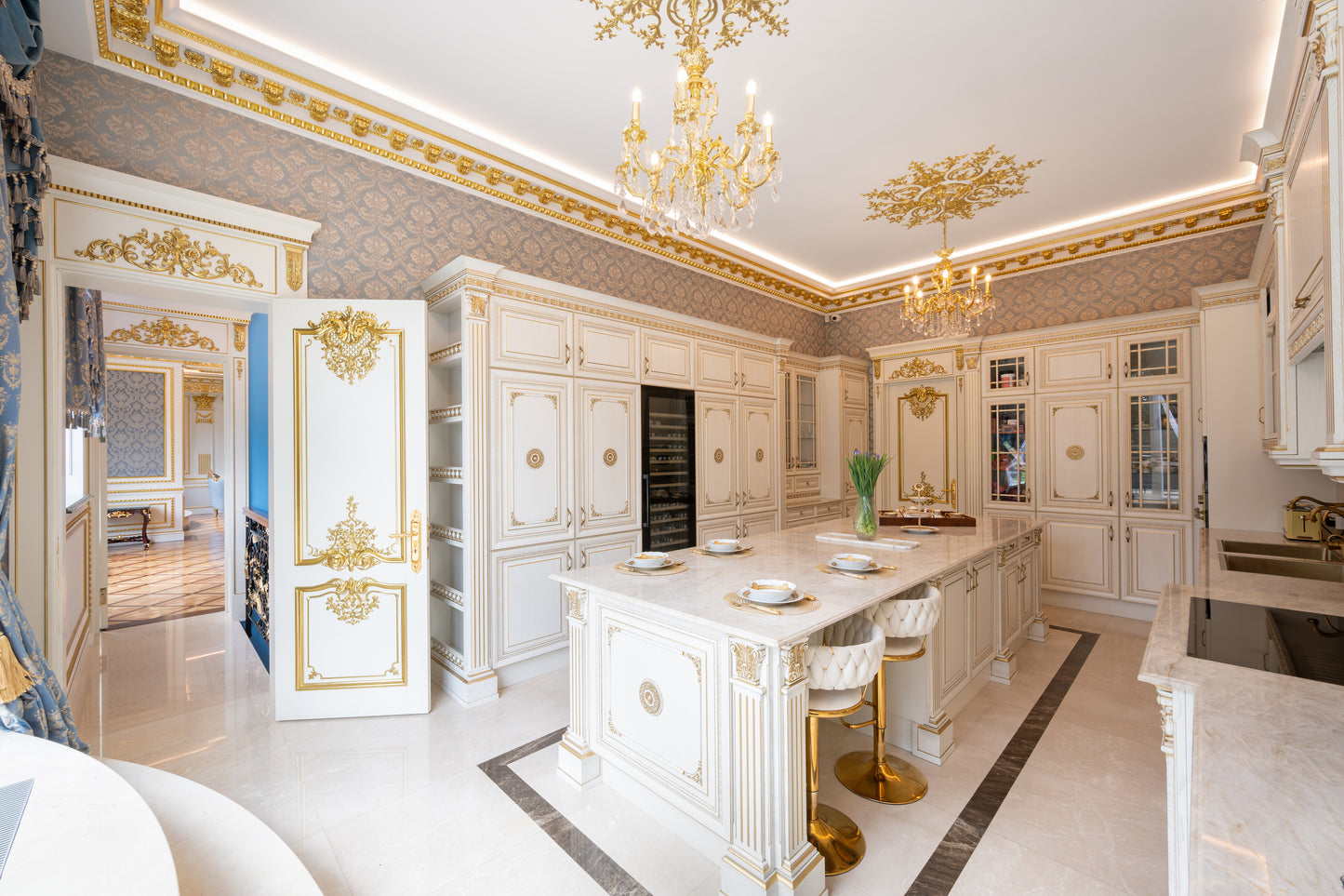 Baroque Ornate Versailles Palace North London