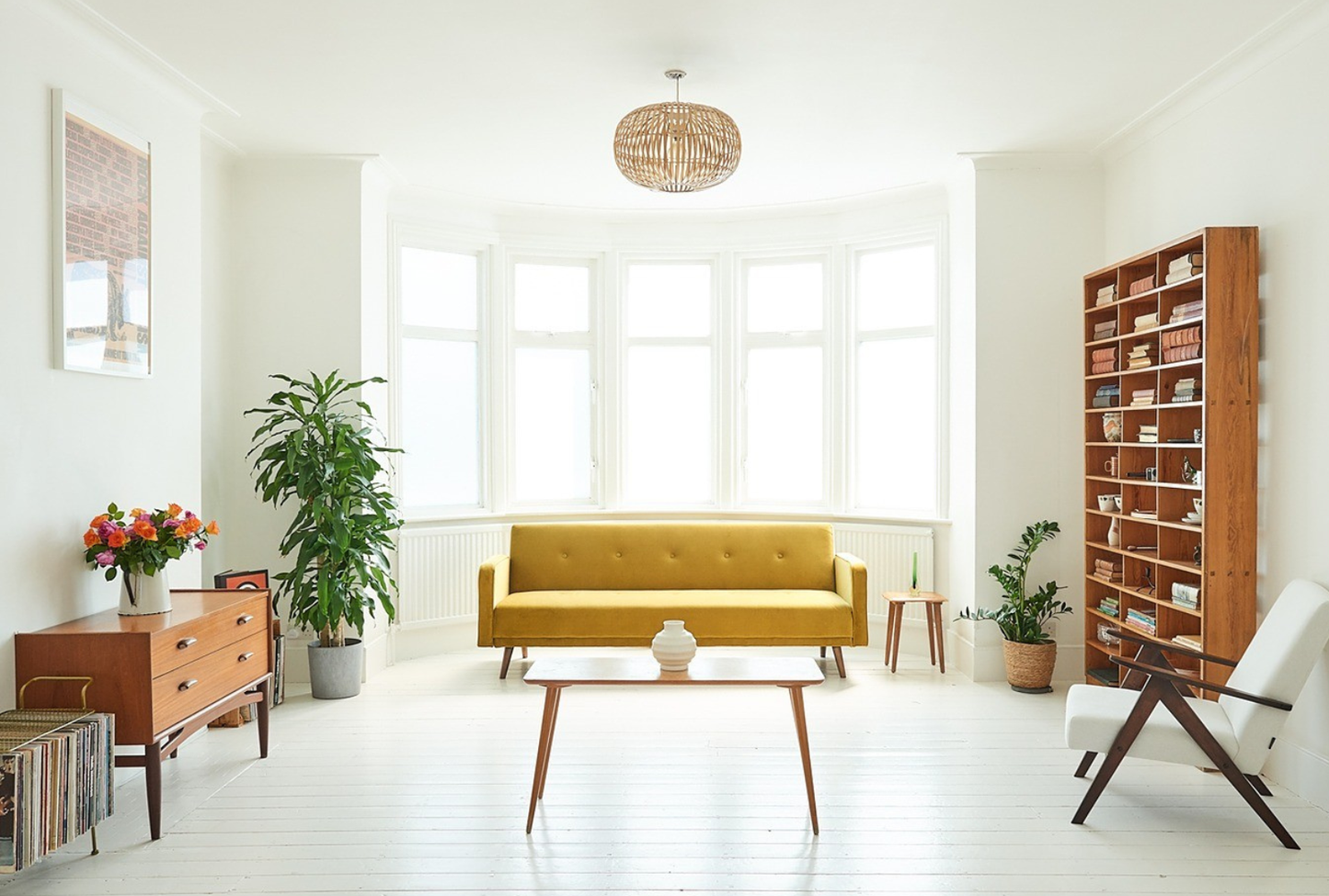 All White Boarded Studio House