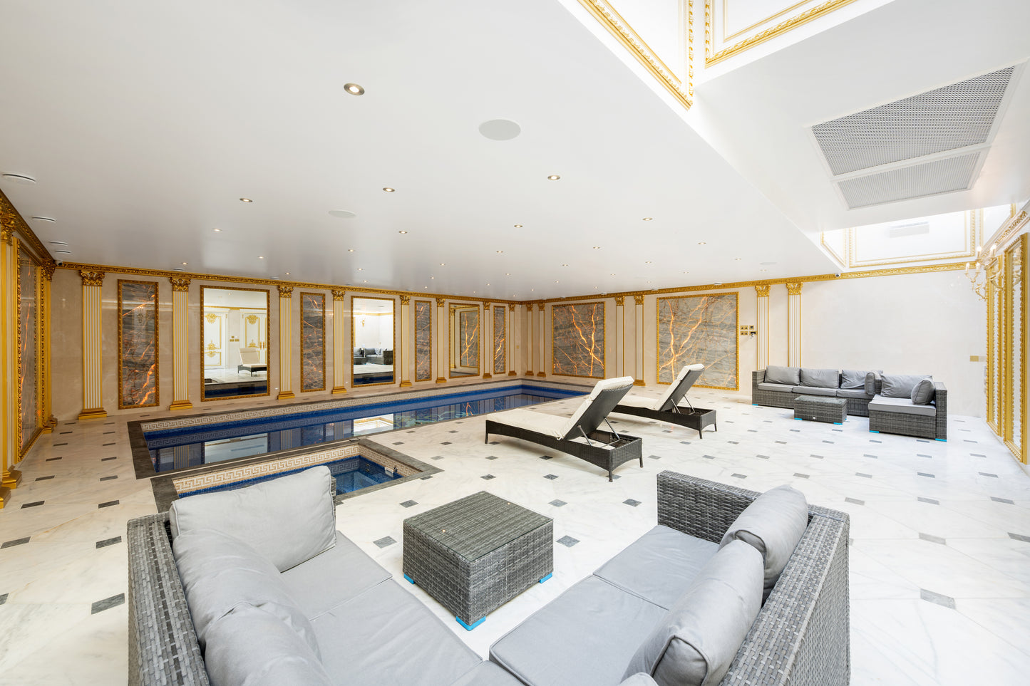 Baroque Ornate Versailles Palace North London