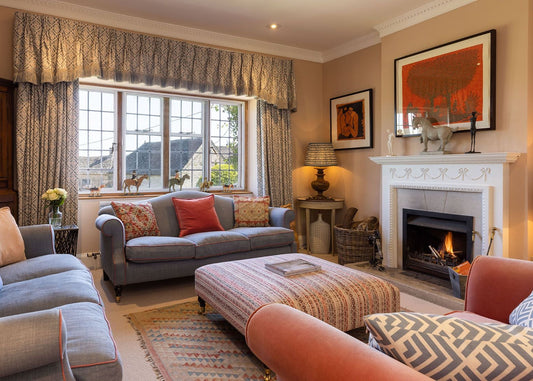 Wisteria Clad Country House