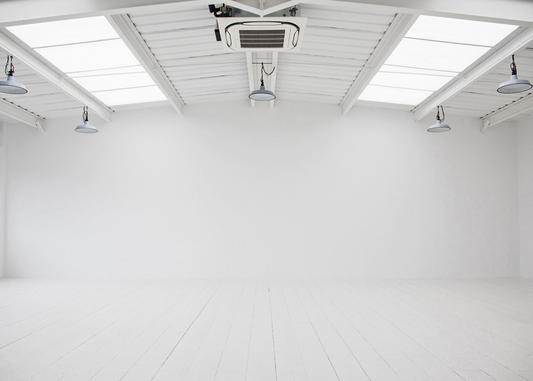 All White Floorboard Studio South London