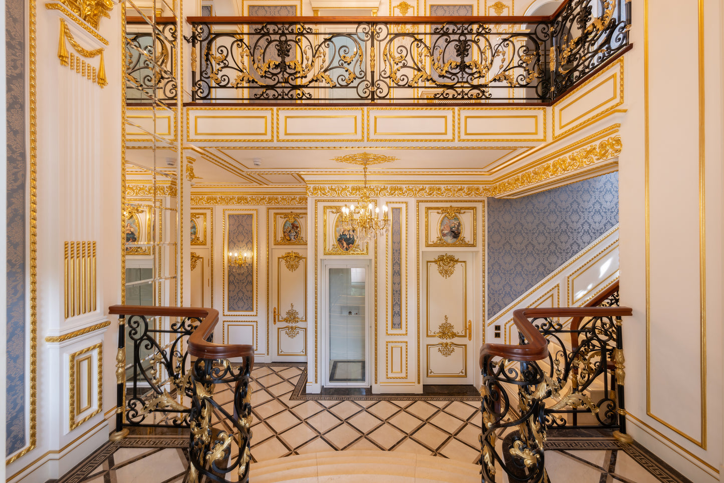 Baroque Ornate Versailles Palace North London