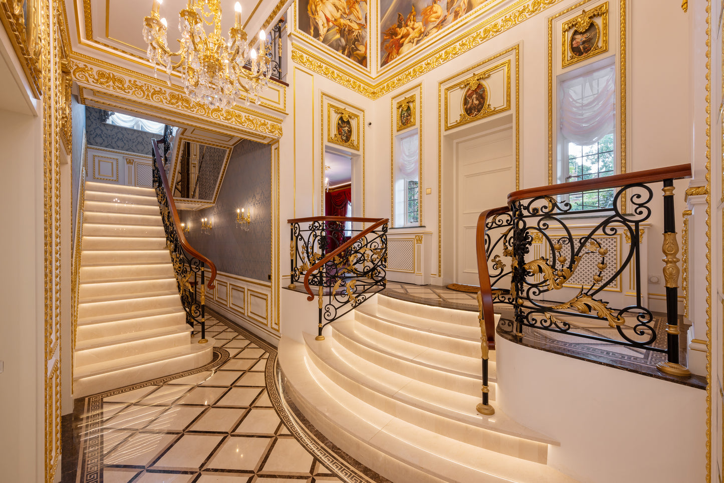 Baroque Ornate Versailles Palace North London