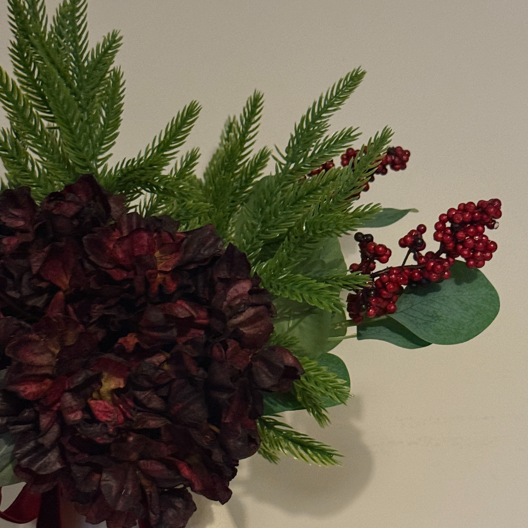 Winter Berry | Faux Flower Christmas Bouquet