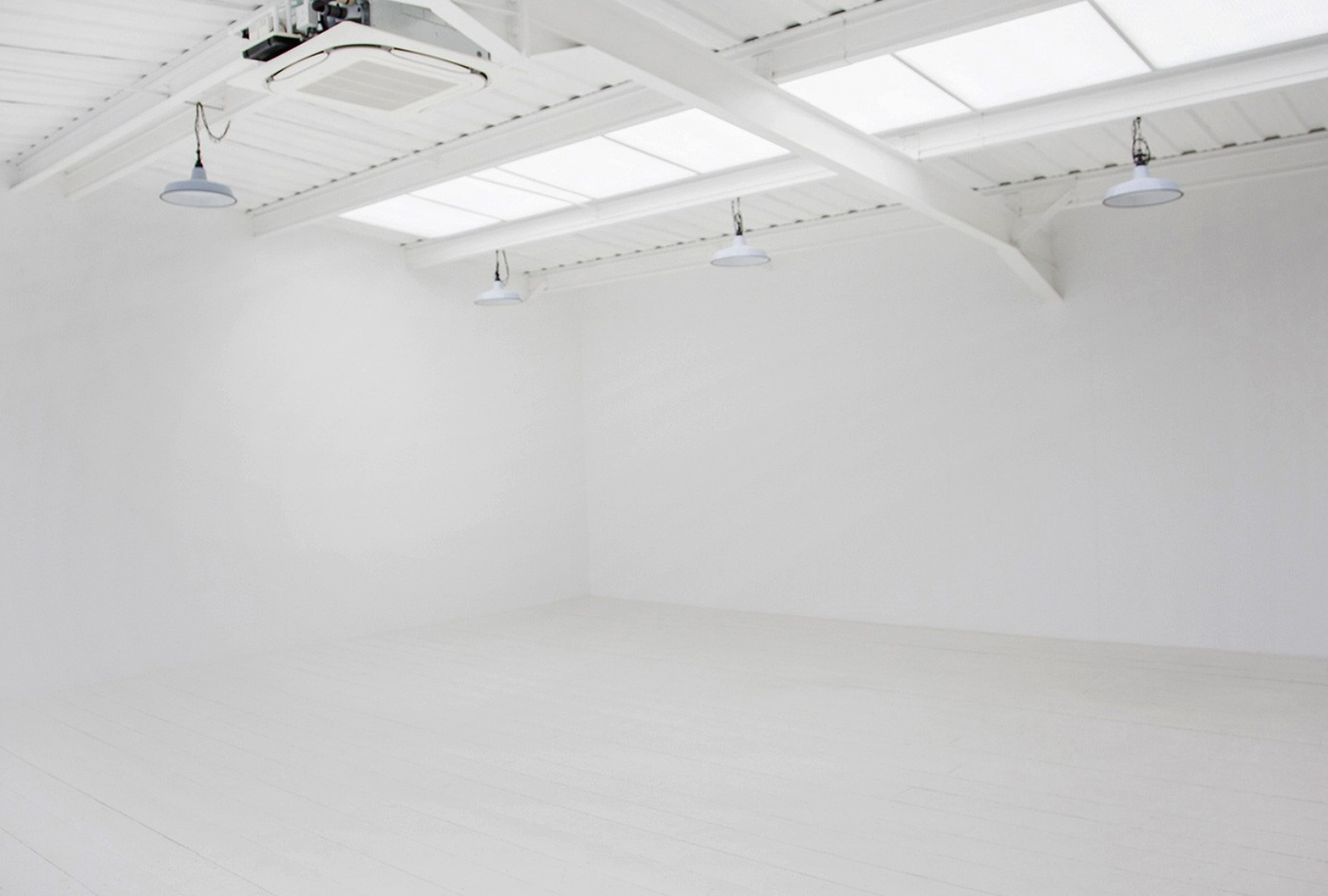 All White Floorboard Studio South London