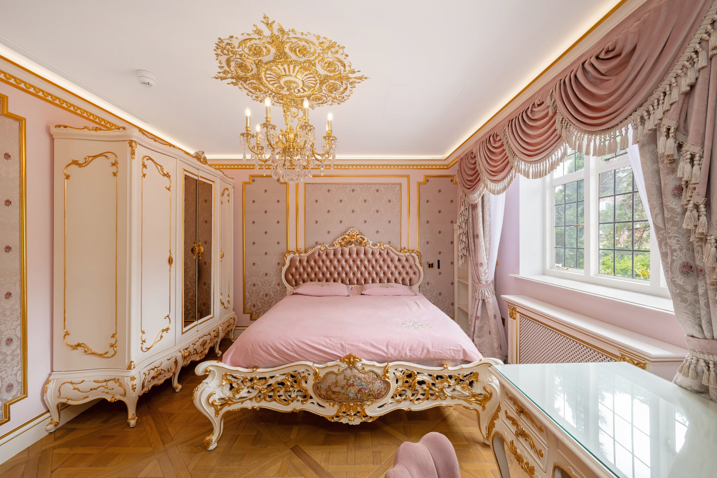 Baroque Ornate Versailles Palace North London