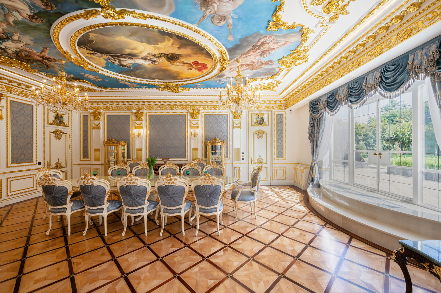 Baroque Ornate Versailles Palace North London