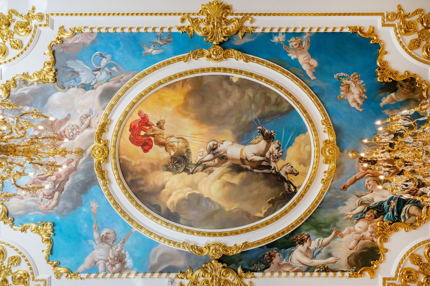 Baroque Ornate Versailles Palace North London