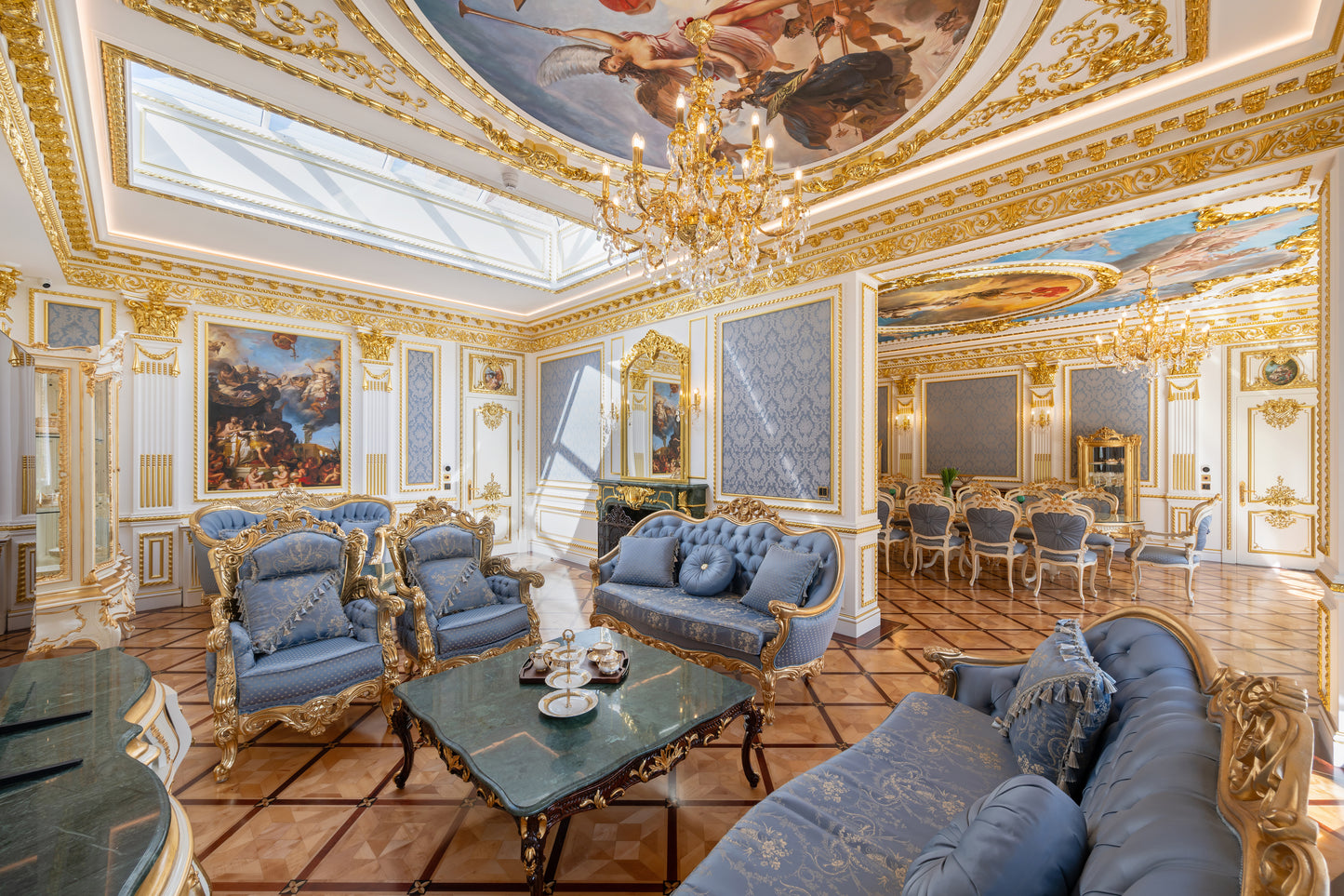 Baroque Ornate Versailles Palace North London