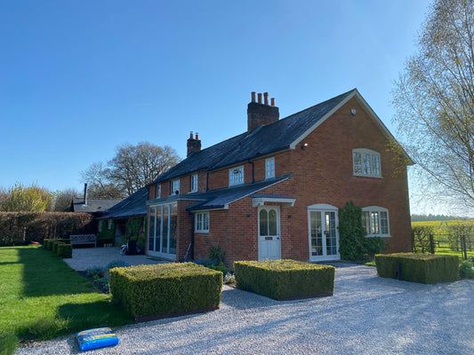 Traditional Georgian Brick Farmhouse