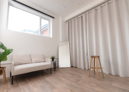 Warm Concrete Lifestyle Studio