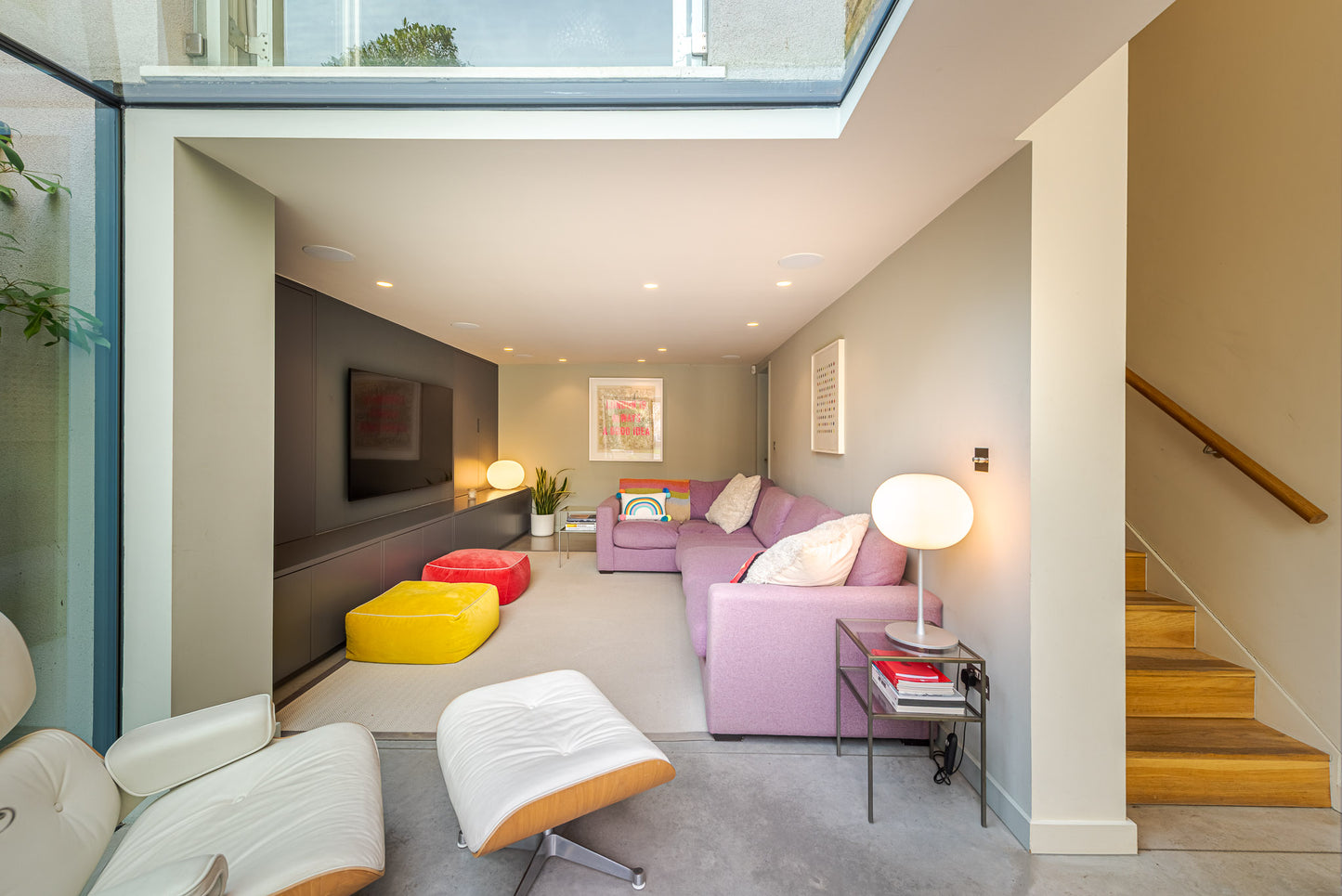 Sleek Minimalist Exposed Brick House