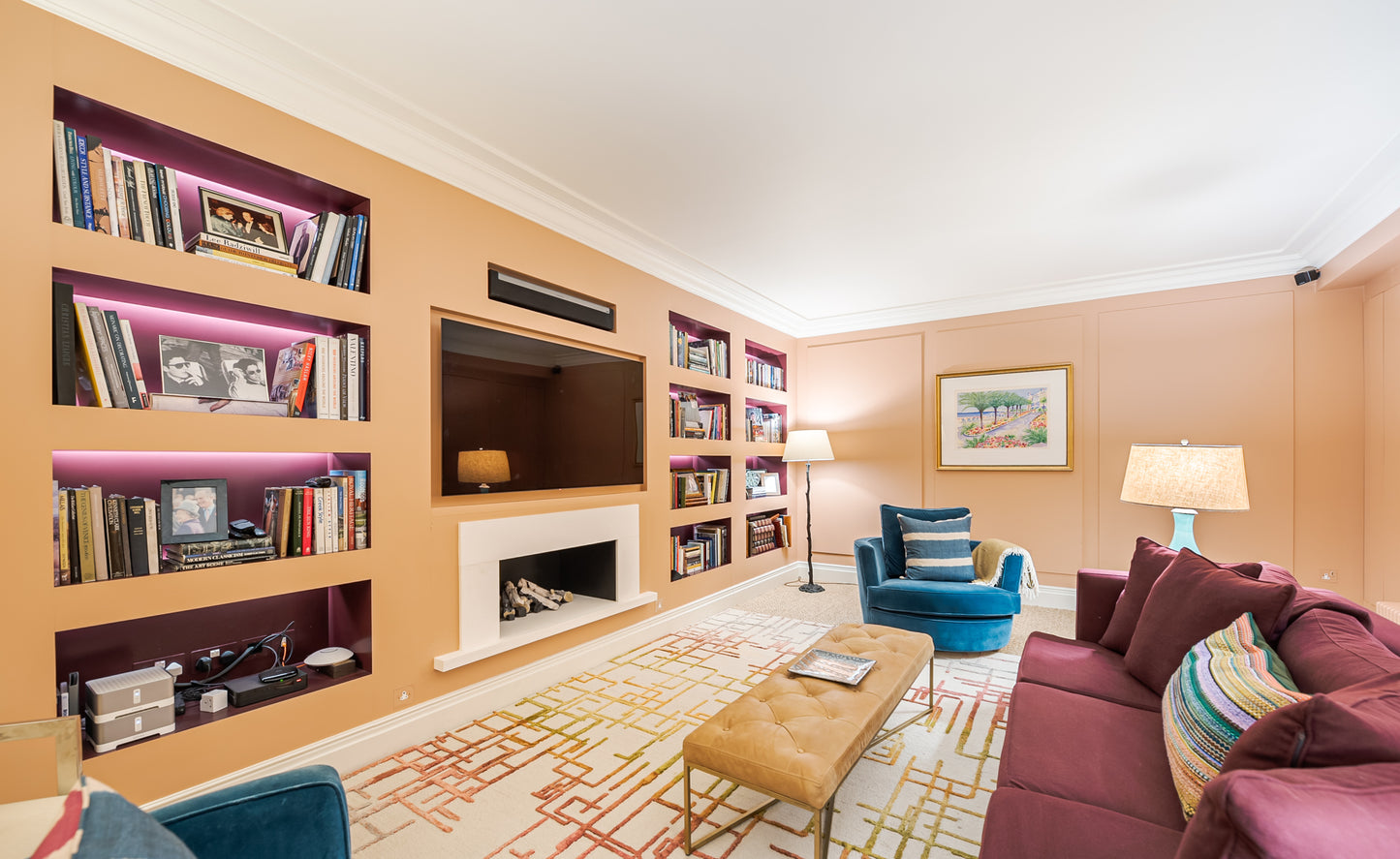 Colourful Four Floor Kensington Mews House