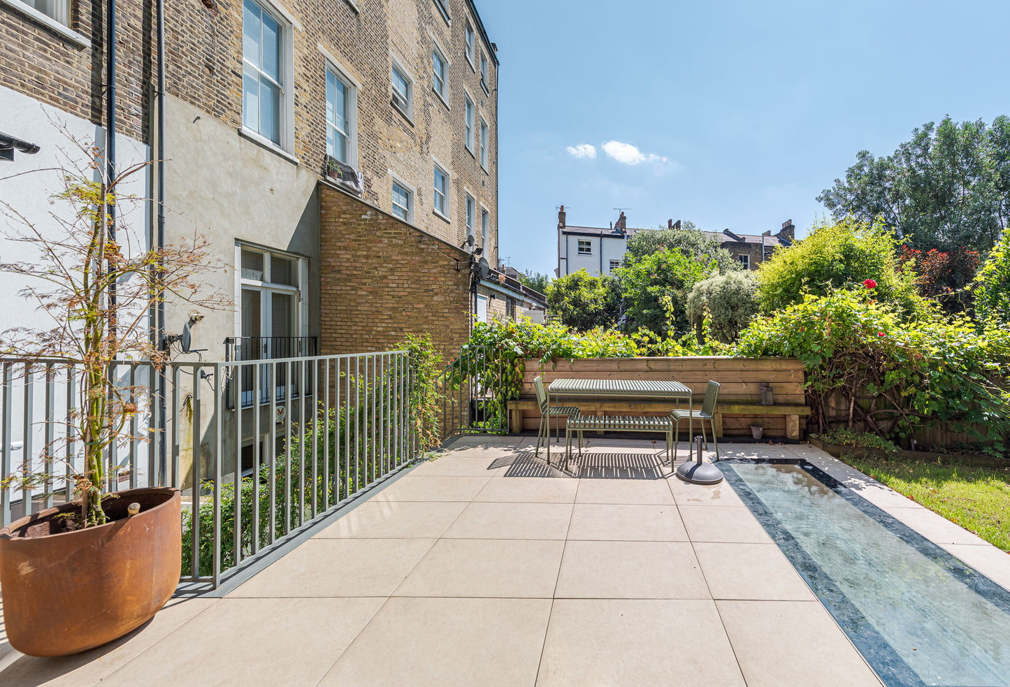 Aesthetic Pink Plaster Wall House Hackney