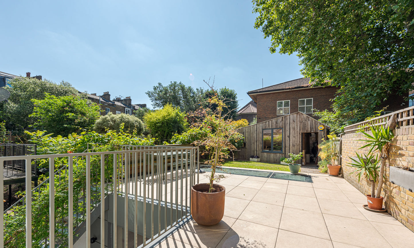 Aesthetic Pink Plaster Wall House Hackney