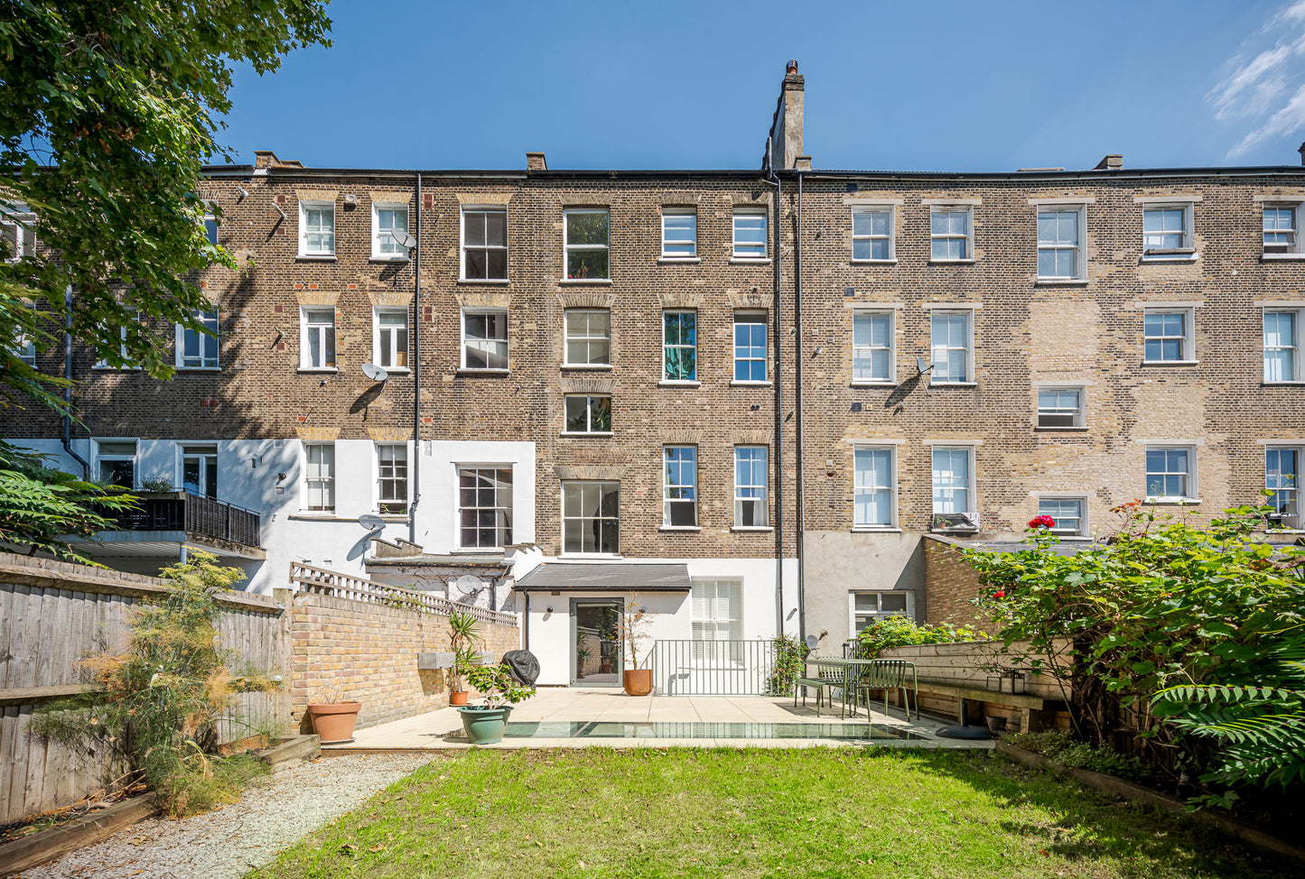 Aesthetic Pink Plaster Wall House Hackney
