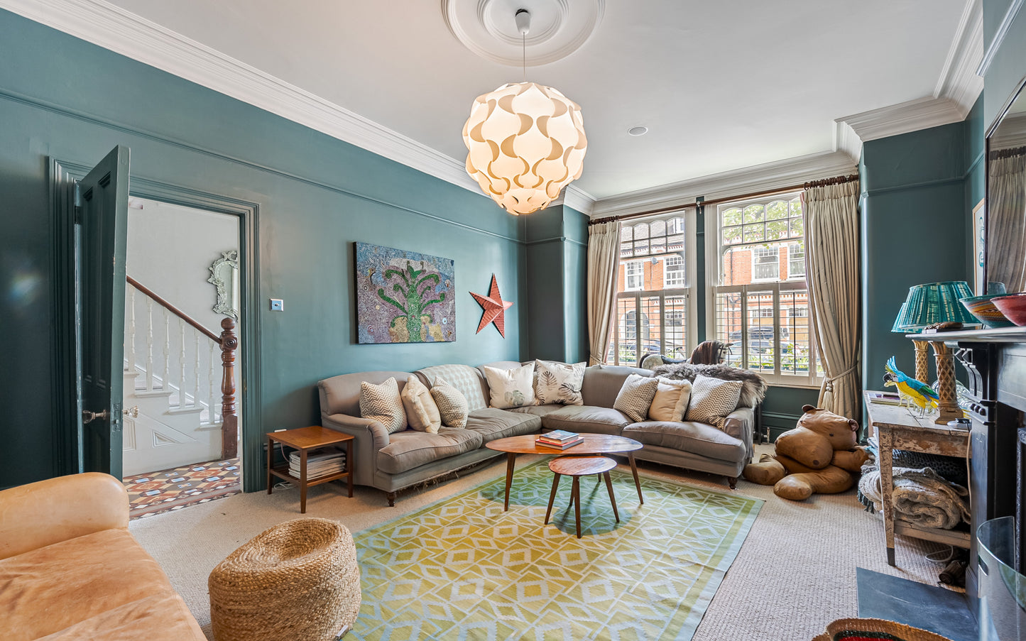 Colourful Funky Victorian House Tooting