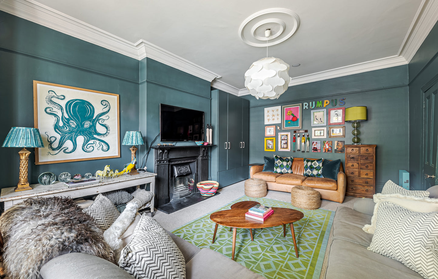 Colourful Funky Victorian House Tooting