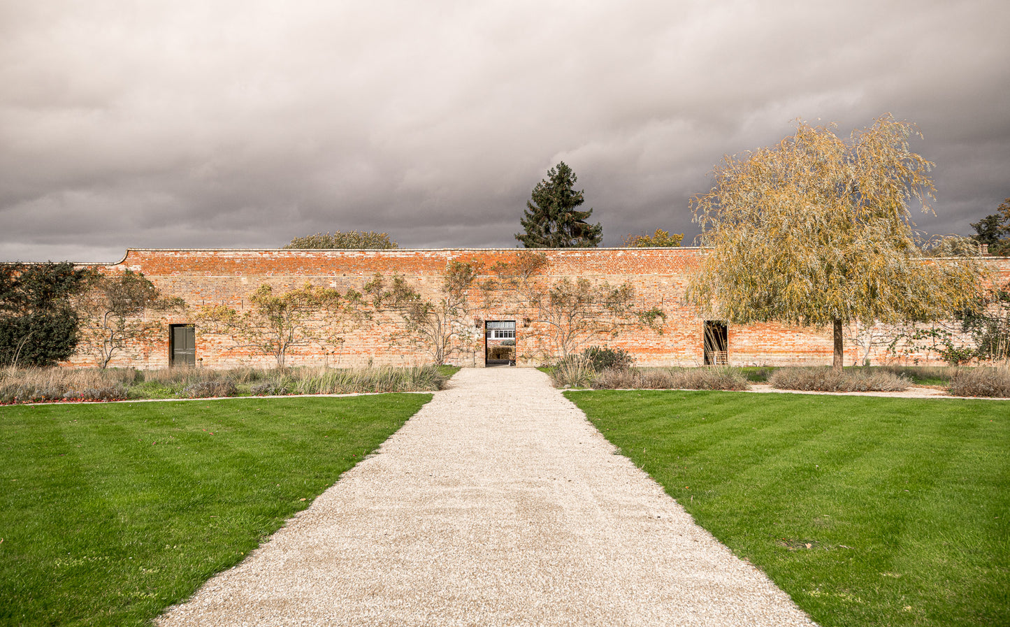Walled Garden Exposed Brick Surrey